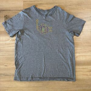 Phish 2014 Gray Fall Tour Shirt Size Trey Anastasio Jam Band Touring Rock Merch